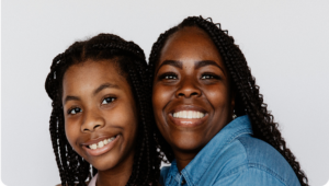 Mother and her child